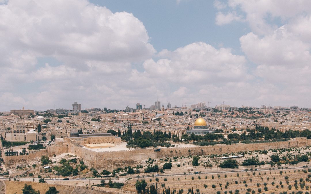 aerial photography of Israel